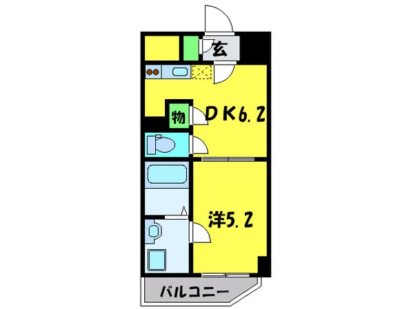 GOLDEN HILLSS ３番館の物件間取画像